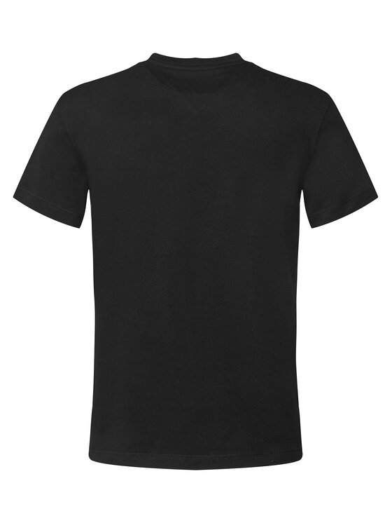 Tommy Jeans Tommy Jeans T-Shirt Party Flag DW0DW21965 Schwarz Regular Fit