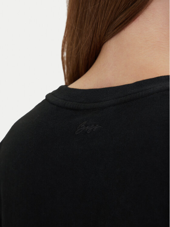 BOSS BOSS Tricou C_Evi_11 50549195 Negru Relaxed Fit