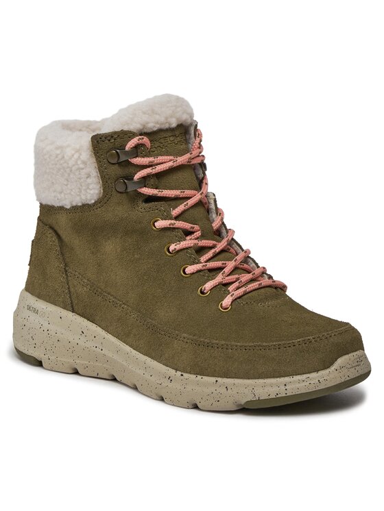 Skechers Skechers Schnürstiefeletten Glacial Ultra Woodsy 144175/OLV Grün