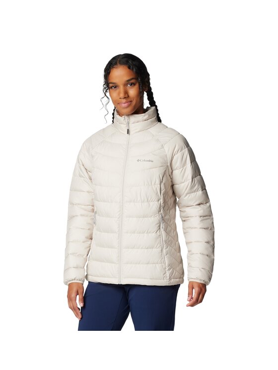 Columbia Columbia Giubbotto piumino 208945 Beige Regular Fit