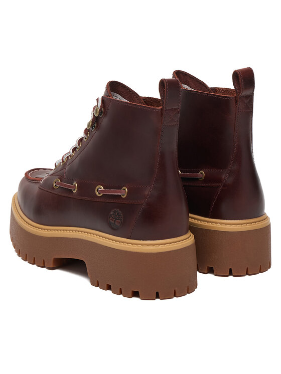 Timberland Timberland Schnürschuhe Stone Street Mid TB0A27YZEIW1 Dunkelrot