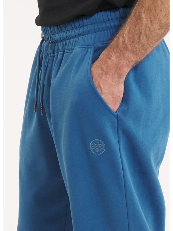 PITBULL PITBULL Spodnie dresowe Washed Lancaster II Niebieski Regular Fit