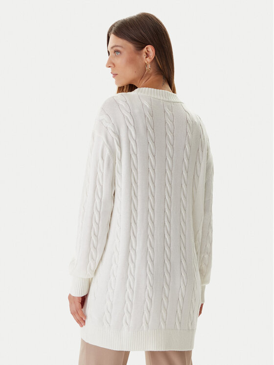 Guess Guess Cardigan W5BR37 Z1192 Écru Relaxed Fit
