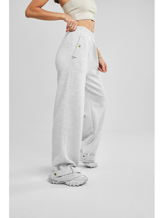 MANDRAGORA MANDRAGORA Pantaloni da tuta viviane Grigio Relaxed Fit