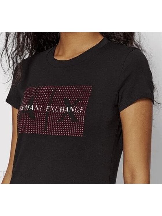 Armani Exchange Armani Exchange T-Shirt 3LYTAP YJC7Z1200 Czarny Slim Fit