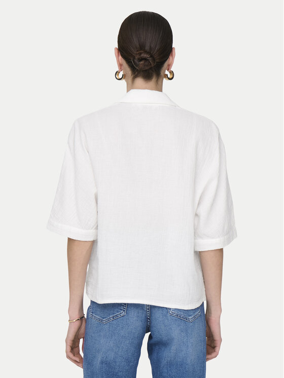 ONLY ONLY Сорочка Thyra 15267839 Білий Regular Fit