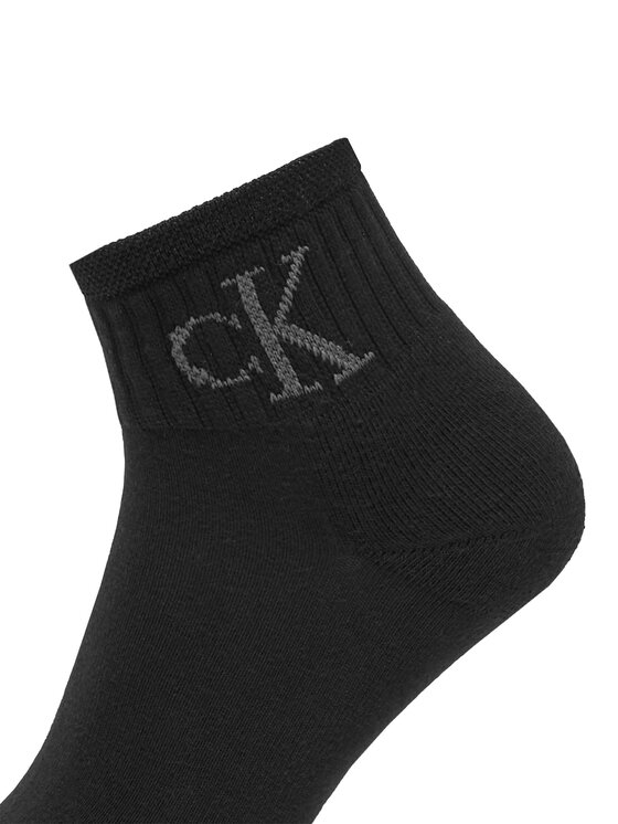 Calvin Klein Jeans Calvin Klein Jeans Набір з 2 пар низьких жіночих шкарпеток 701230599 Чорний
