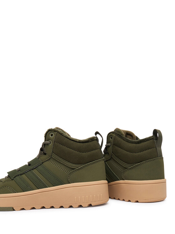 adidas adidas Sneakersy Hoops 4.0 Mid JQ5363 Khaki