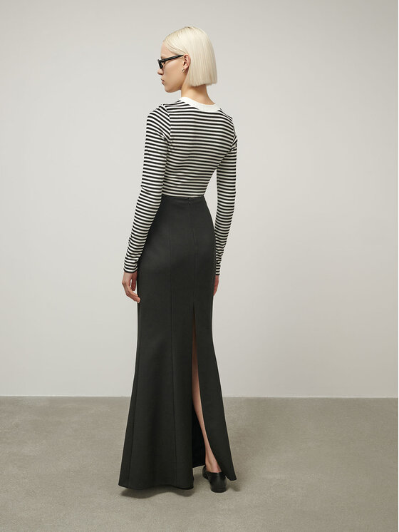 La Mania La Mania Gonna CAMPARI Nero Classic Fit