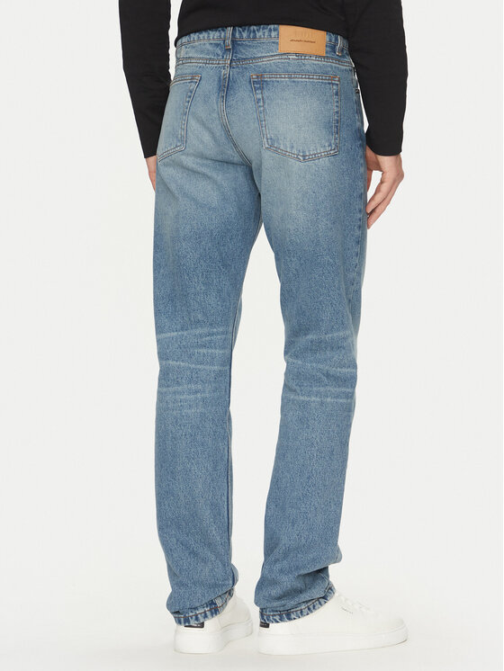 AMI Paris AMI Paris Jeansy HTR001.DE0046 Modrá Classic Fit