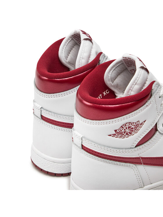 Nike Nike Sneakersy Air Jordan 1 Hi 85 BQ4422 161 Biela