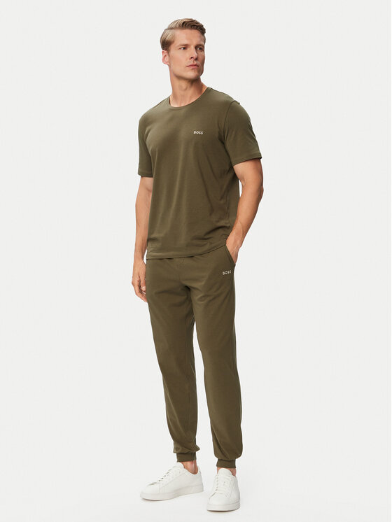 BOSS BOSS Спортивні штани Mix&Match 50515305 Хакі Regular Fit