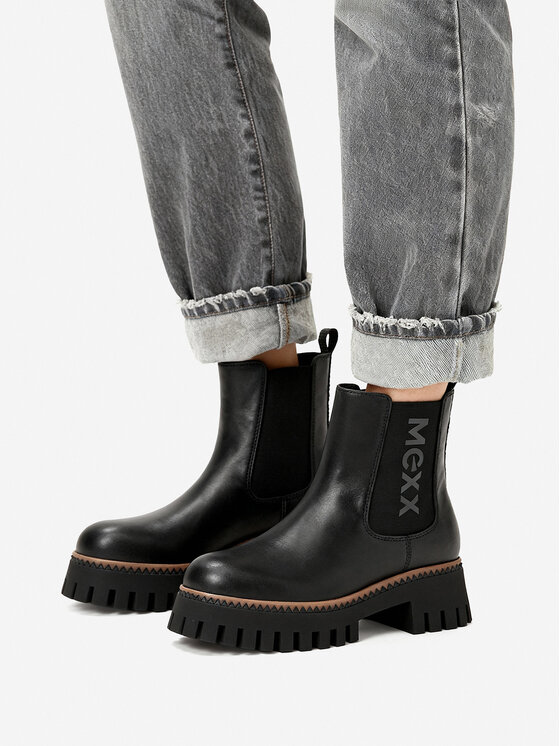 MEXX MEXX Боти тип челси CEO-MX/031C-WI23 Черен