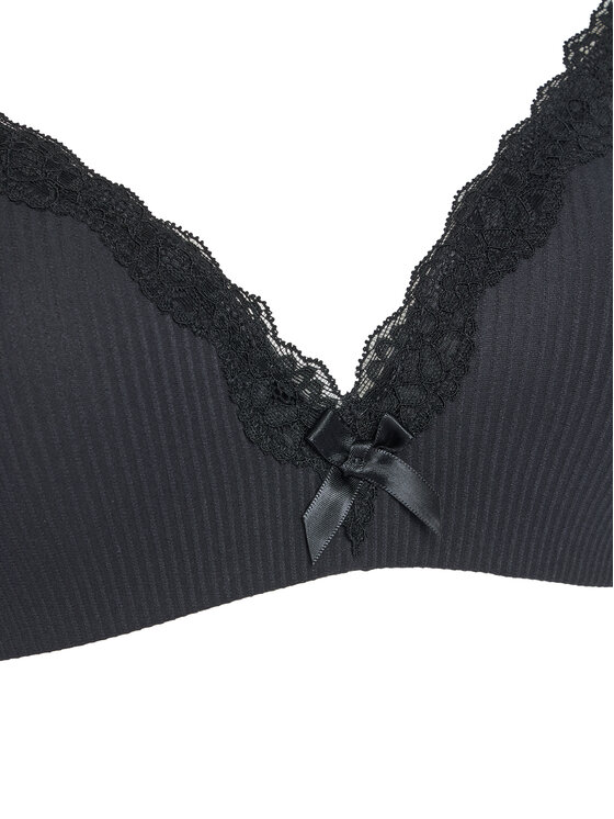 Hunkemöller Hunkemöller Sutien fără armătură Lola 196413 Negru