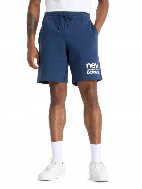 New Balance New Balance Szorty MS51940NNY Niebieski Standard Fit