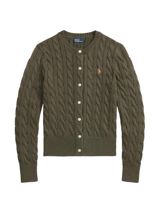 Polo Ralph Lauren Polo Ralph Lauren Kardigan 211971868500 Zielony Slim Fit