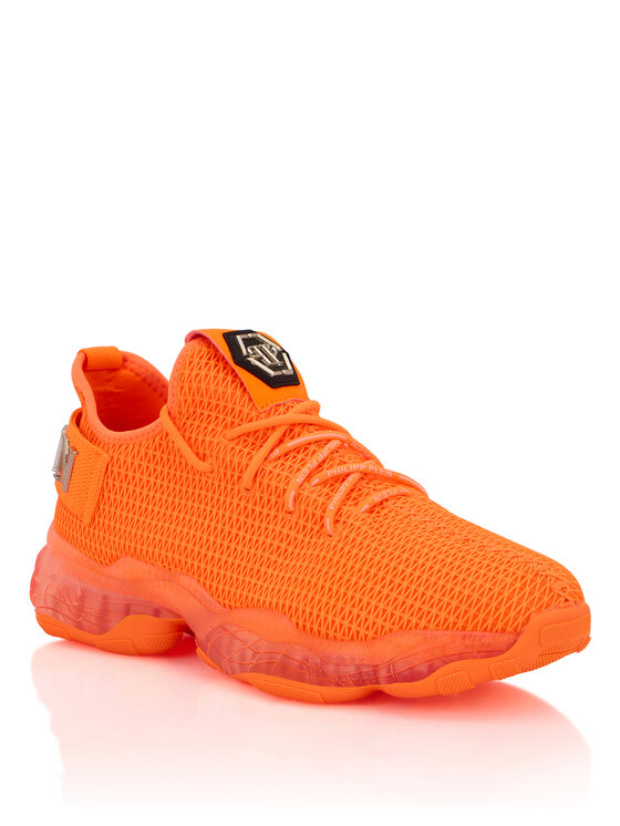 PHILIPP PLEIN PHILIPP PLEIN Sneakersy 77 Pomarańczowy