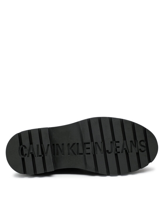 Calvin Klein Jeans Calvin Klein Jeans Cizme de cauciuc Mid Rainboot Chelsea YW0YW01034 Negru