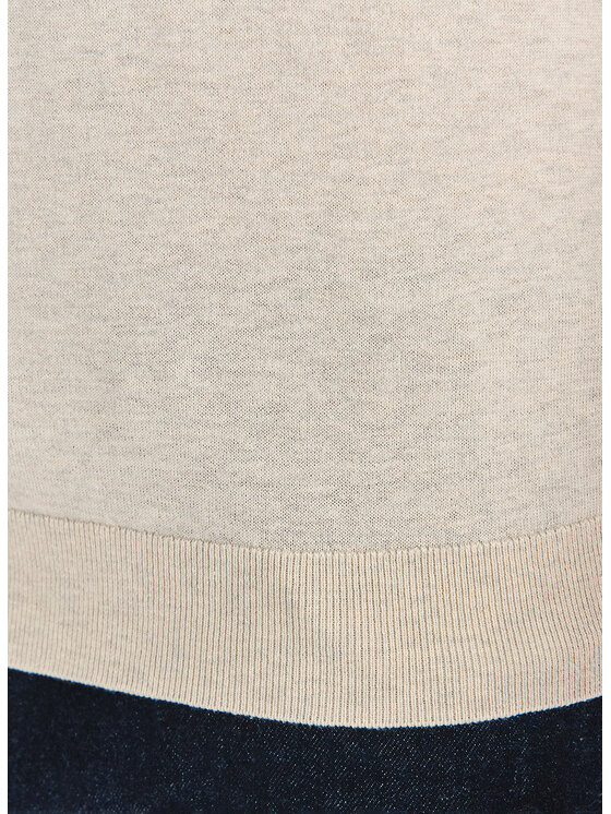 Pako Lorente Pako Lorente Polo P25WF-TX-007 Beżowy Classic Fit