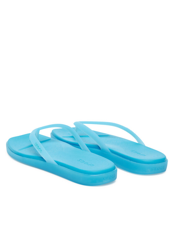 Crocs Crocs Flip flop Miami Frosted Flip 211474 Albastru