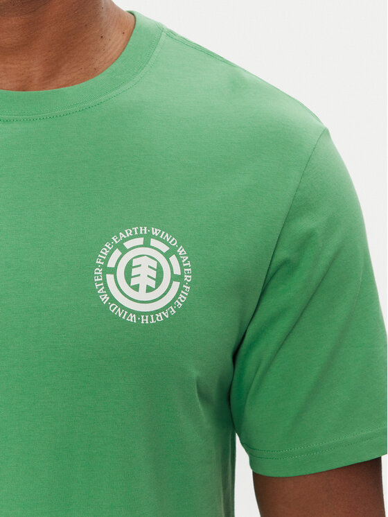 Element Element Tricou ELYZT00490 Verde Regular Fit