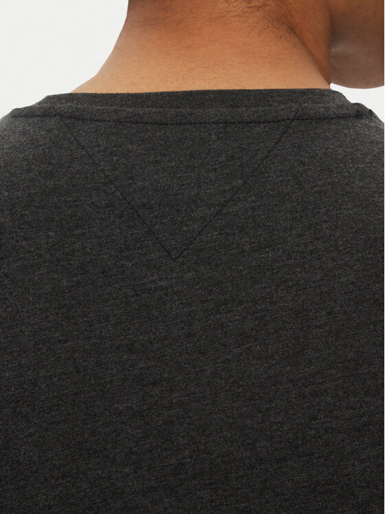 Tommy Jeans Tommy Jeans T-Shirt Jaspe DM0DM20363 Czarny Slim Fit