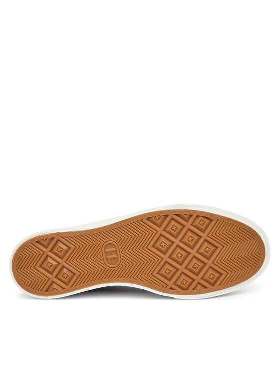 KARL LAGERFELD KARL LAGERFELD Sneakers aus Stoff Kampus Max V KL50516 Dunkelblau