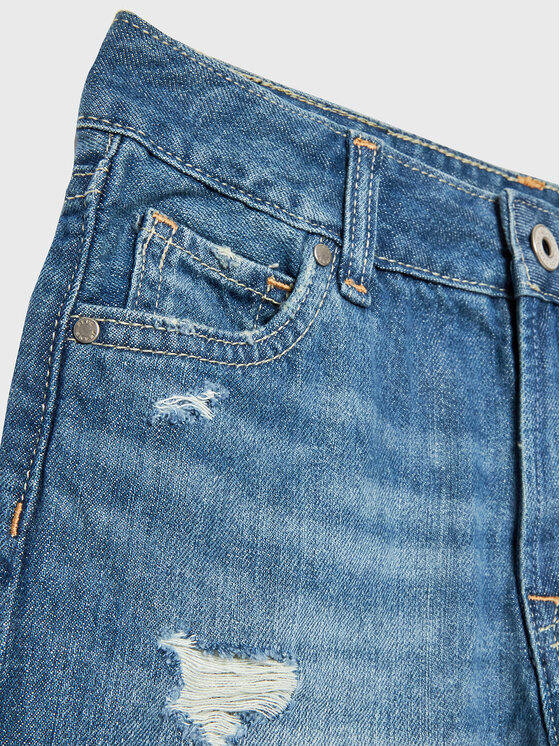 Pepe Jeans Pepe Jeans Džínsové šortky Patty Short PG800783MR1 Modrá Regular Fit