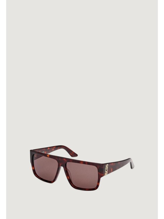 GCDS GCDS Occhiali da sole Geometrico Beige