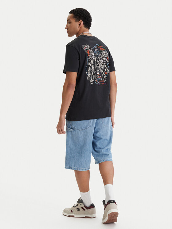 Element Element T-shirt Timber Guard Dogs ELYZT00572 Crna Regular Fit