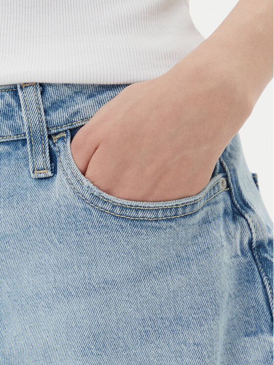 Guess Guess Pantaloni scurți de blugi W5GD1A D4K30 Albastru Regular Fit