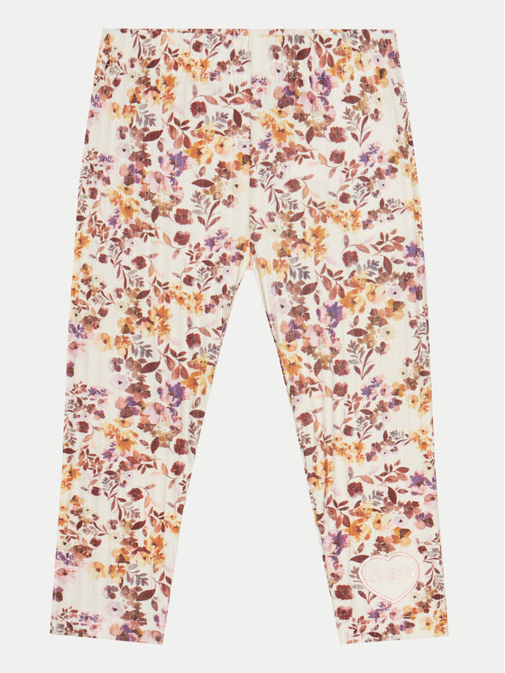 Guess Guess Set bluză și pantalon A4BG01 WC910 Écru Regular Fit