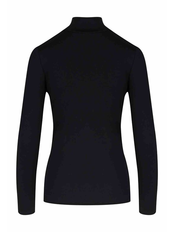 FIGL FIGL Blúzka M729 Čierna Slim Fit