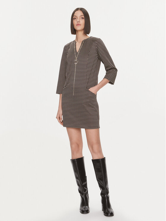 Liu Jo Liu Jo Rochie de zi MF3413 J4050 Negru Regular Fit