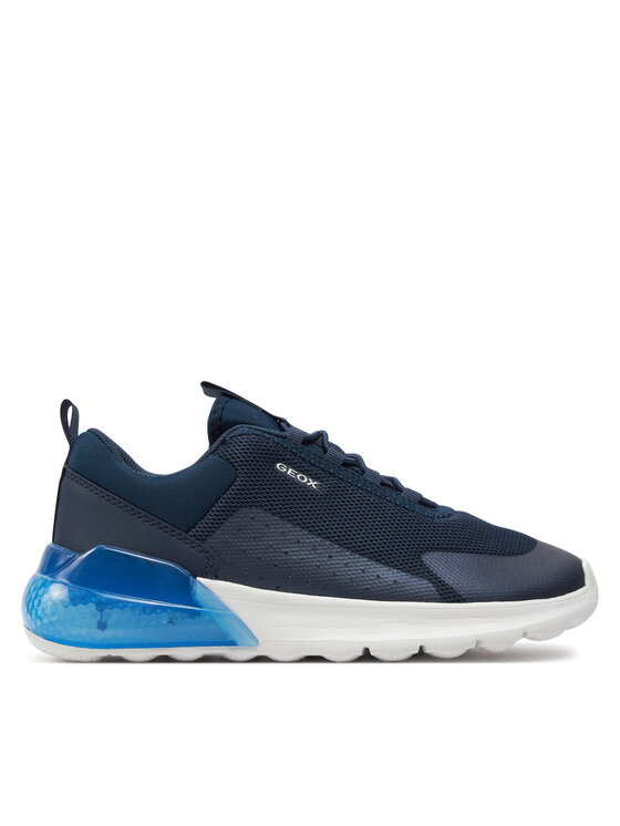 Geox Geox Sneakersy J Activart Illuminus J45LYA 0149J C4002 DD Tmavomodrá