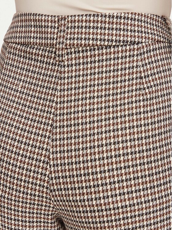 Marella Marella Riidest püksid Emme by Marella Amato 2625136141 Beež Wide Leg