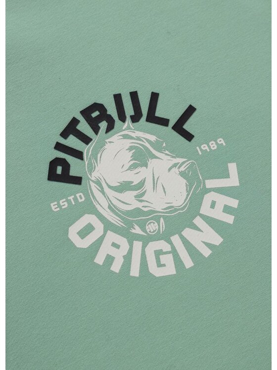 PITBULL PITBULL Bluza DOG SD Zielony Regular Fit