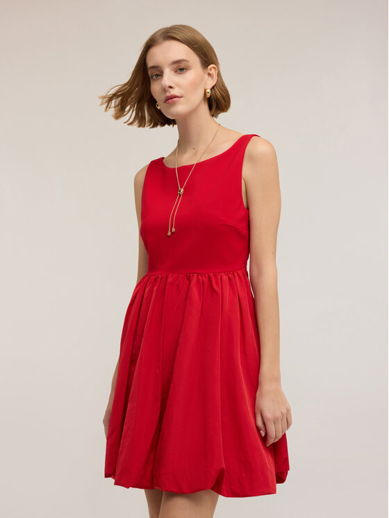 Motivi Motivi Vestito da giorno 7039Q003449N016 Rosso Flared Fit