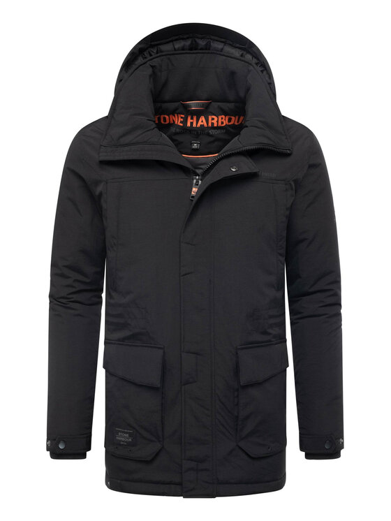 Stone Harbour Stone Harbour Kurtka zimowa Wadiim Czarny Regular Fit
