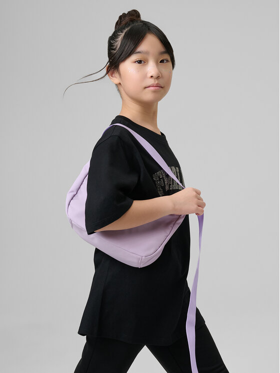 4F 4F T-Shirt SHINE ACADEMY Czarny Regular Fit