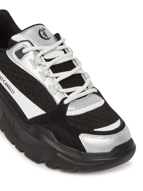 Just Cavalli Just Cavalli Sneakersy 78RA3SL3 Czarny