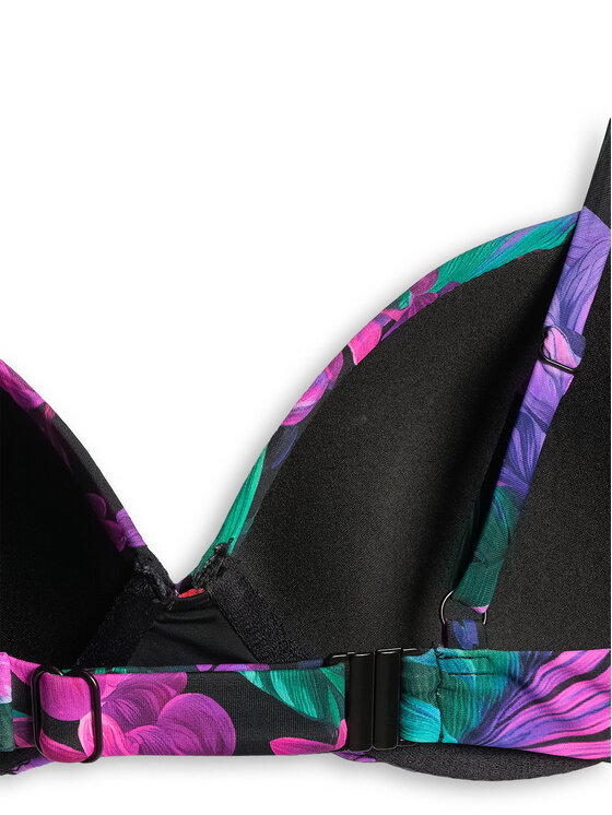4F 4F Góra od bikini TROPIC ORCHID Kolorowy