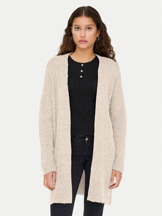 ONLY ONLY Cardigan Talio 15358604 Beige Regular Fit