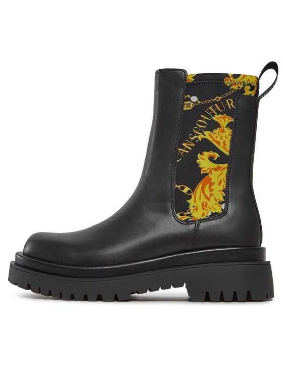 Versace Jeans Couture Versace Jeans Couture Μποτάκια με λάστιχο 75VA3S60 Μαύρο