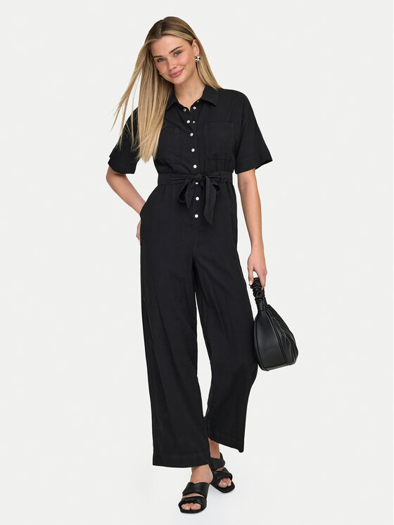 ONLY ONLY Ολόσωμη φόρμα Laris 15364151 Μαύρο Regular Fit