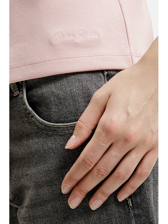 Cross Jeans Cross Jeans T-Shirt 56173-203 Różowy