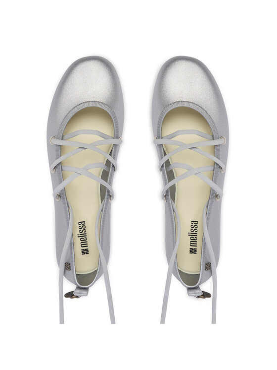 Melissa Melissa Μπαλαρίνες Melissa Beta Ad 38020 Ασημί