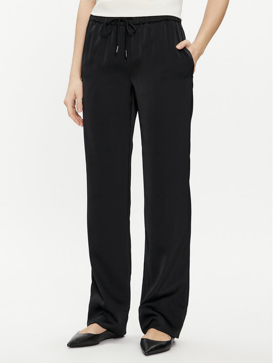 Calvin Klein Calvin Klein Pantaloni din material K20K206662 Negru Regular Fit