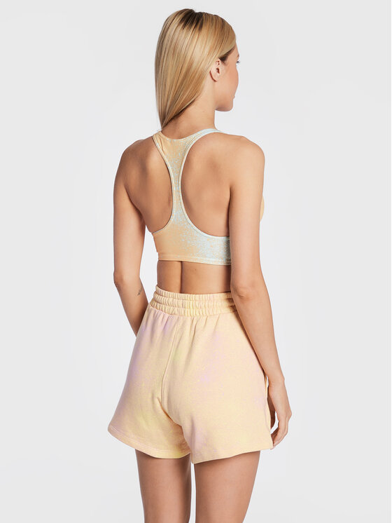 adidas adidas Top Allover Print HL6596 Béžová Slim Fit