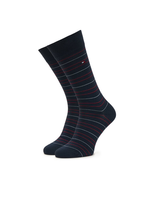 Tommy Hilfiger Tommy Hilfiger Дълги чорапи 701241158 Тъмносин
